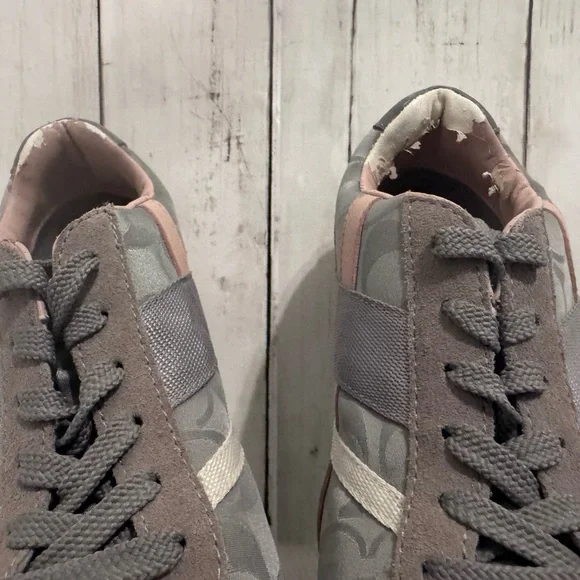 Coach Gray and Pink Shoes - Picture 5 of 5